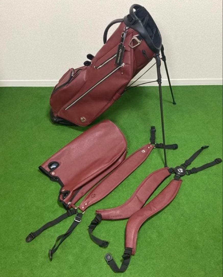 テーラーメイド×Vessel スタンドバッグ /TD674 /V97089