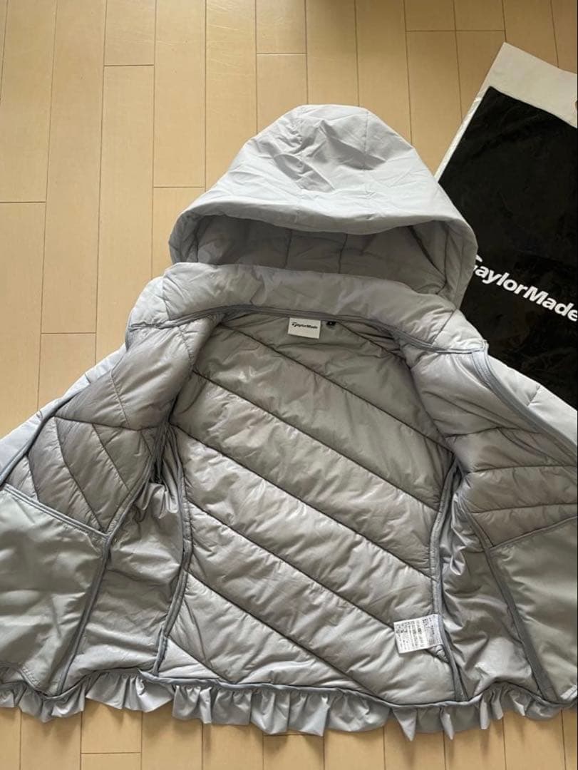【お値下げ】秋冬に♪TaylorMade golf レディース 中綿ブルゾン　L