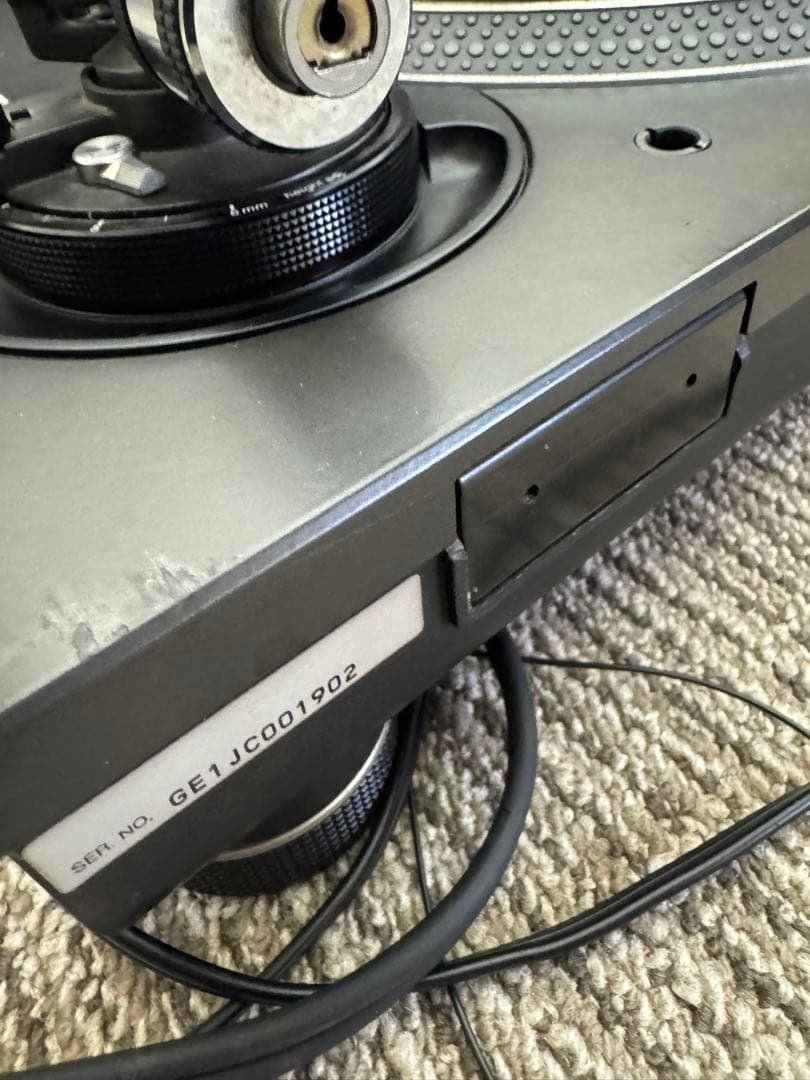Technics SL-1200MK3D ターンテーブル　片方のみ音