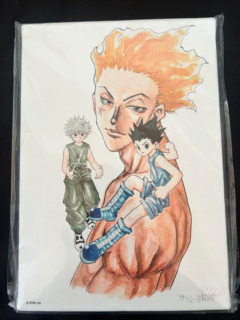 キルア・ゾルディック フィギュア コミック アートボード