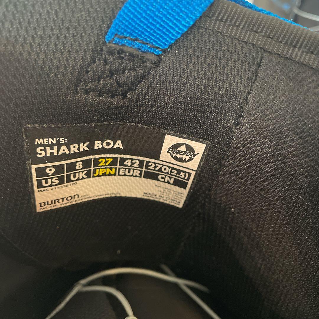 BURTON SHARK BOA スノーボードブーツ27cm