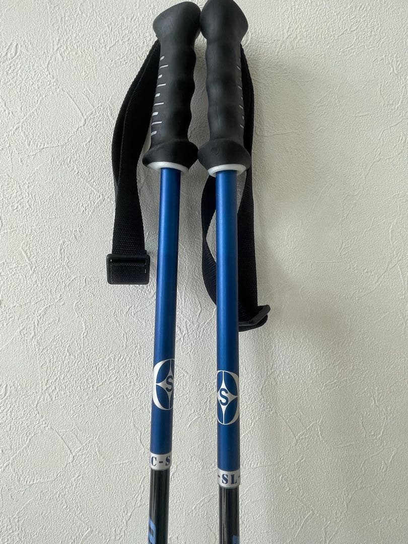 オガサカ　SL用　RC カーボン　ストック　113センチ　スキー