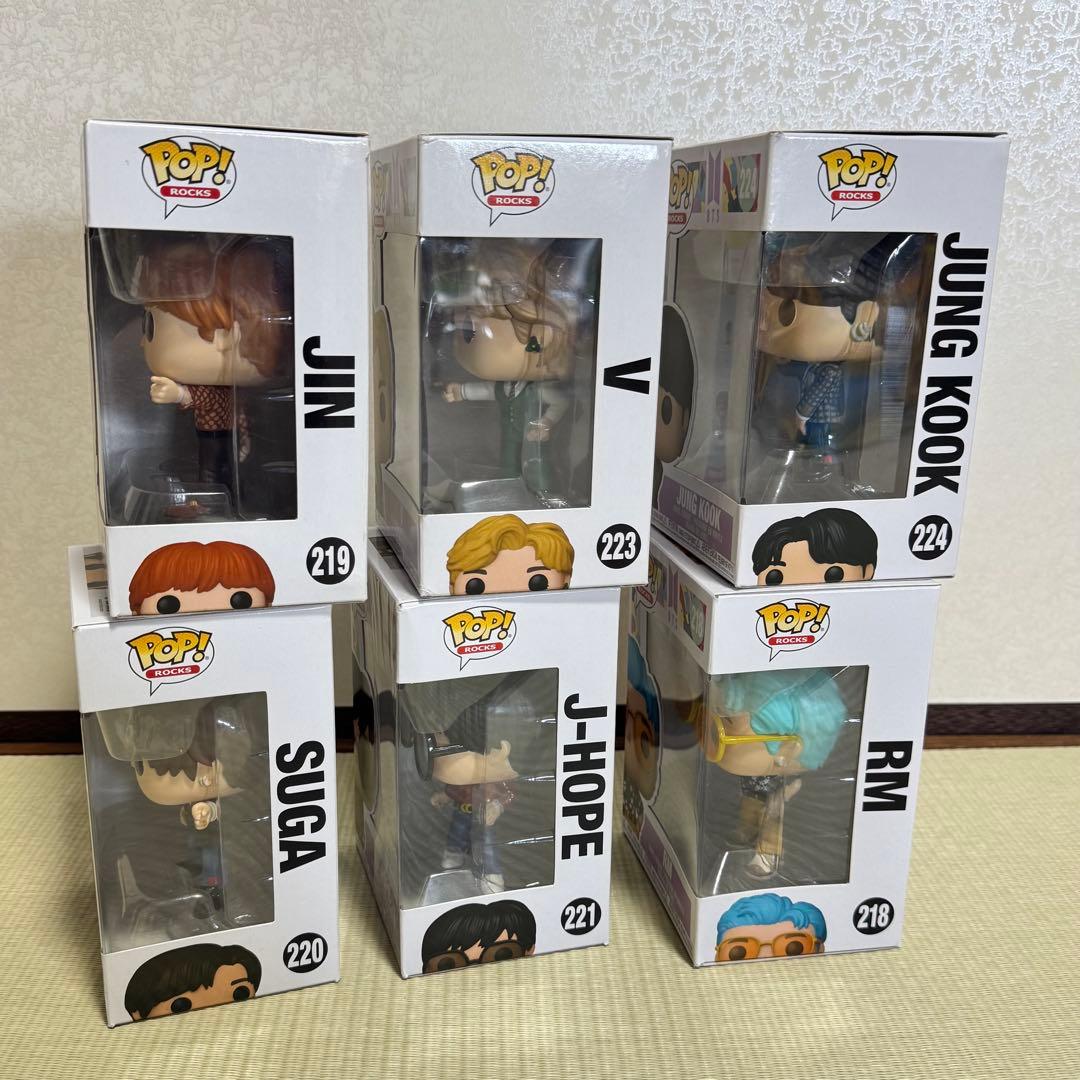 FUNKO Pop! Rocks ファンコ ポップ BTS まとめ売り