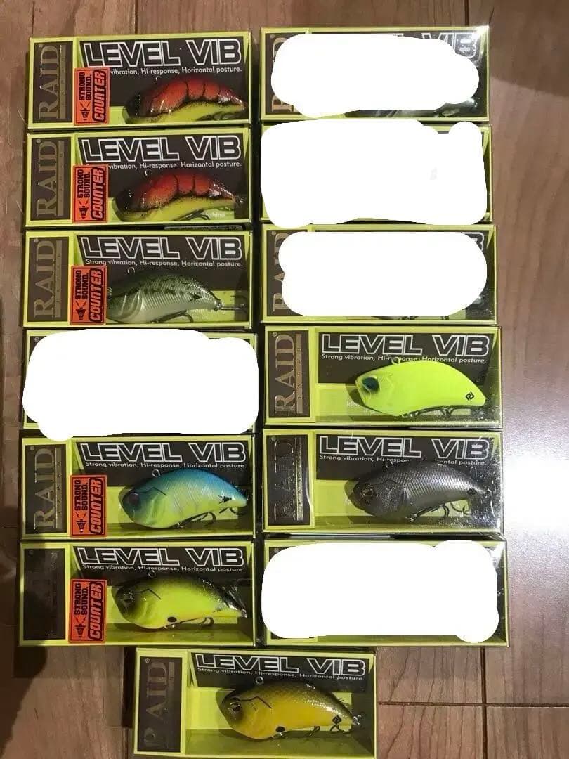 レイドジャパン　レベルバイブ　セット