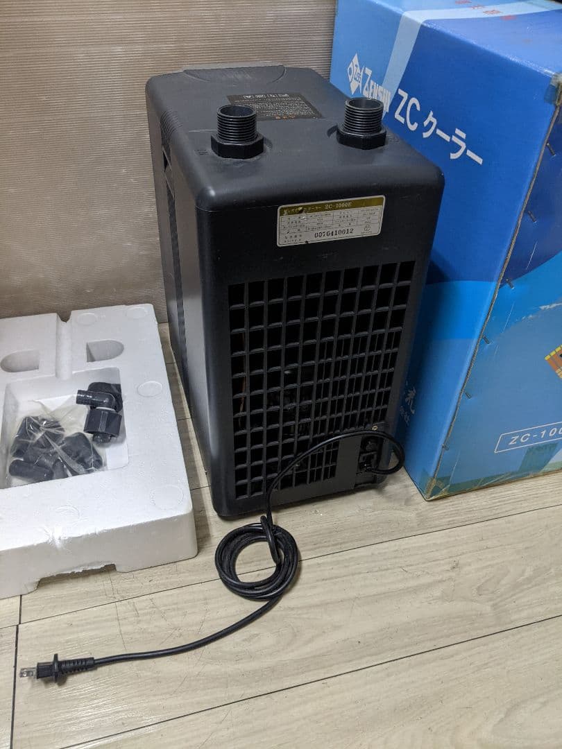 動作保証ゼンスイ ZC-1000E/ 水槽用クーラー 対応水量950L