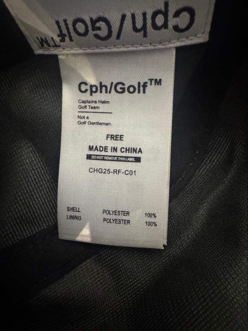 Cph/Golf×RUFFLOG JET CAP、ソックス、マルチカラビナセット