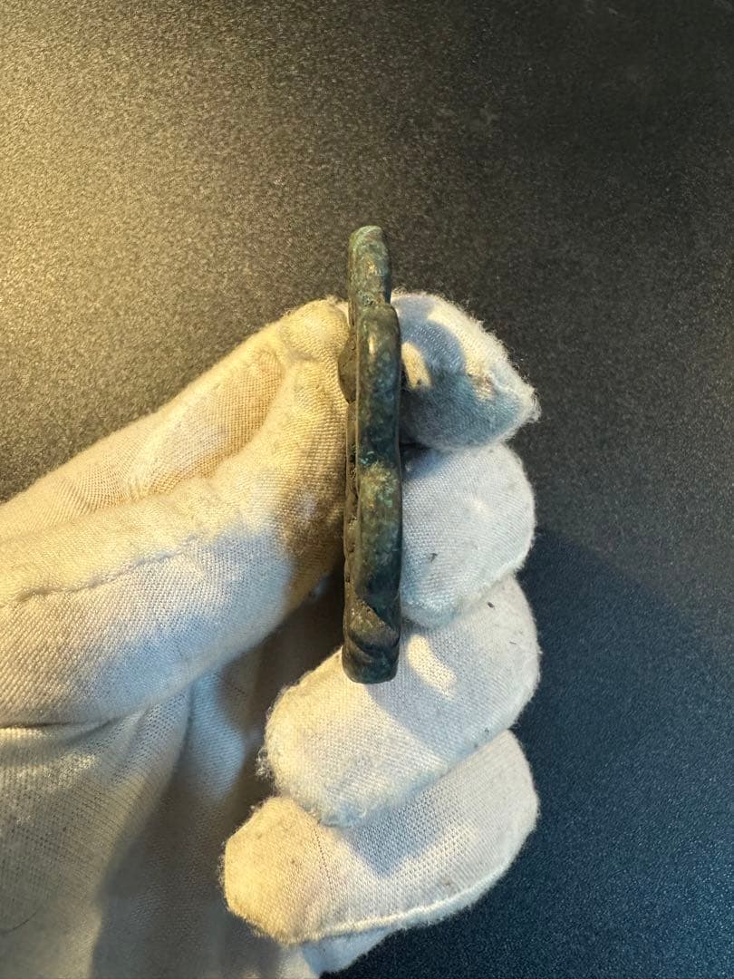 時代物 チベット仏教 古銅製 お守り 極細工 古美術骨董 金属製 詳細不明