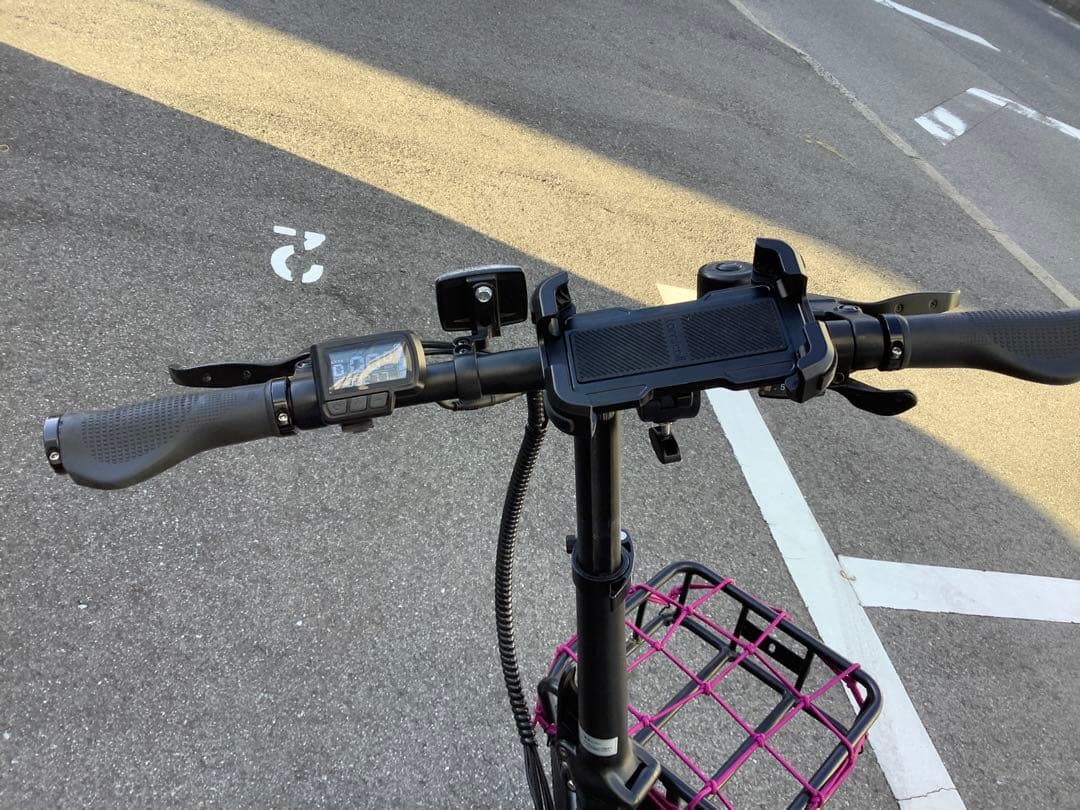 折りたたみ自転車 グリーン Shimanoブレーキ