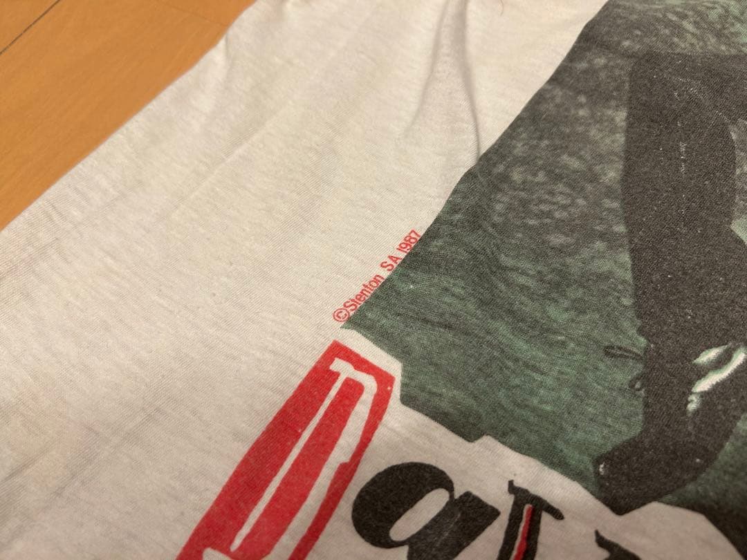 ミュージシャン DAVID BOWIE Glass Spider Tour Tee 1987s