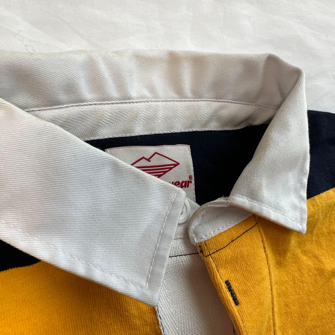 廃盤　カナダ製　Battenwear バテンウェア　ラガーシャツ　サイズM