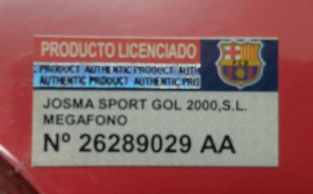 バルセロナ メガホン マフラー応援グッズ