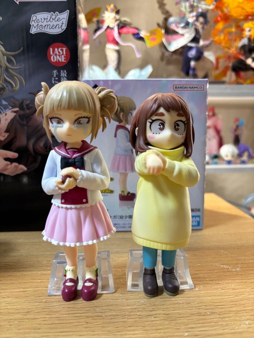 一番くじ　ヒロアカ　ラスワン賞 お茶子VSヒミコ　E賞 アクリル台座付き