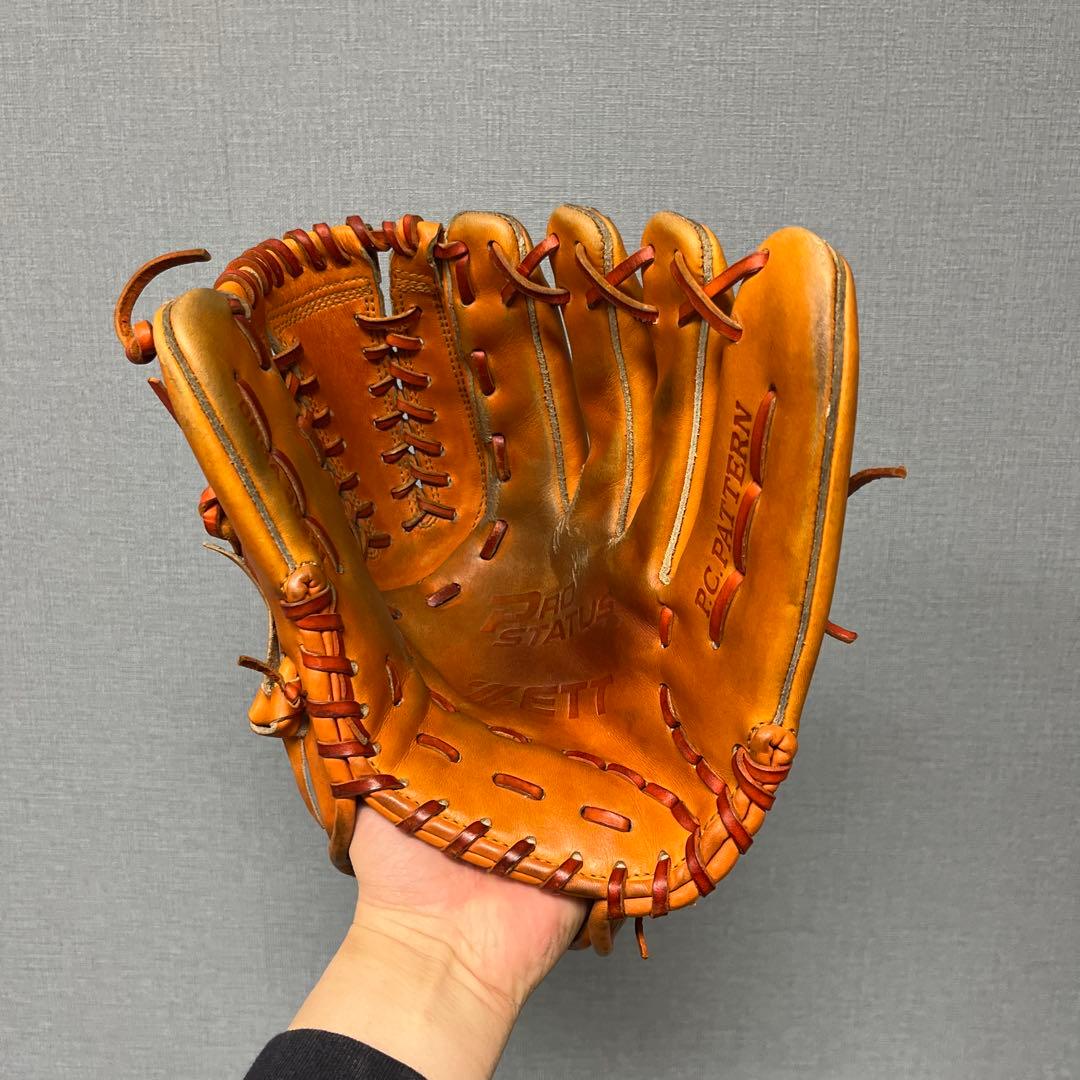 1161 ZETT プロステイタス 即戦力 軟式 投手用グローブ