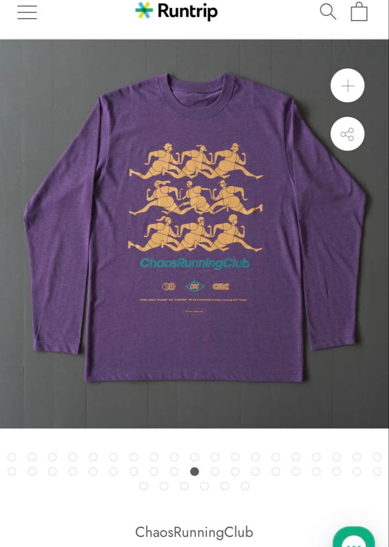 Chaos Running ClubロンT メンズS