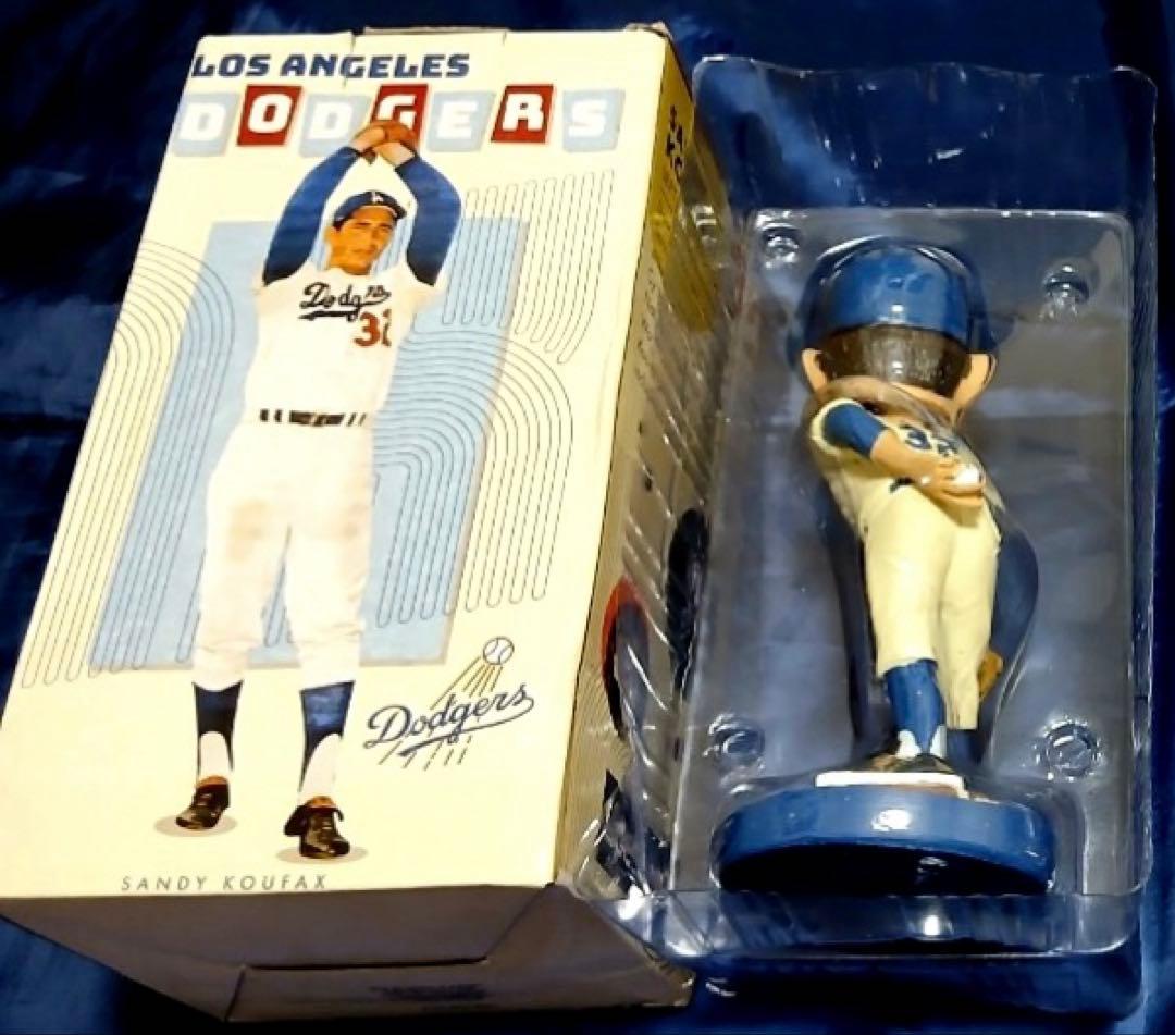 【希少】サンディ・コーファックス　ボブルヘッド　球場配布品