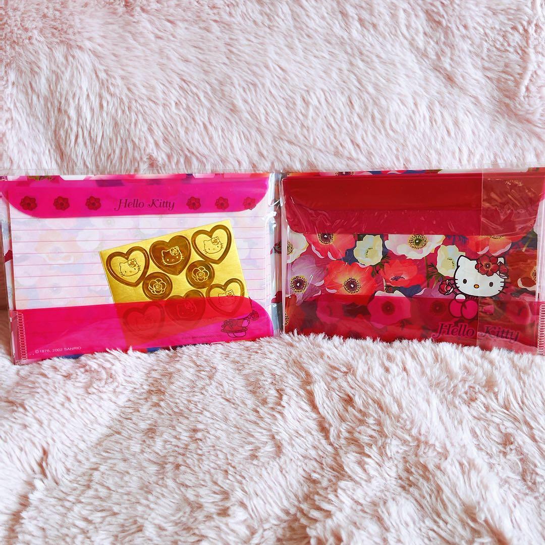 希少レア　ハローキティ　USA ハナ　2002 レターセット　アルバム　サンリオ