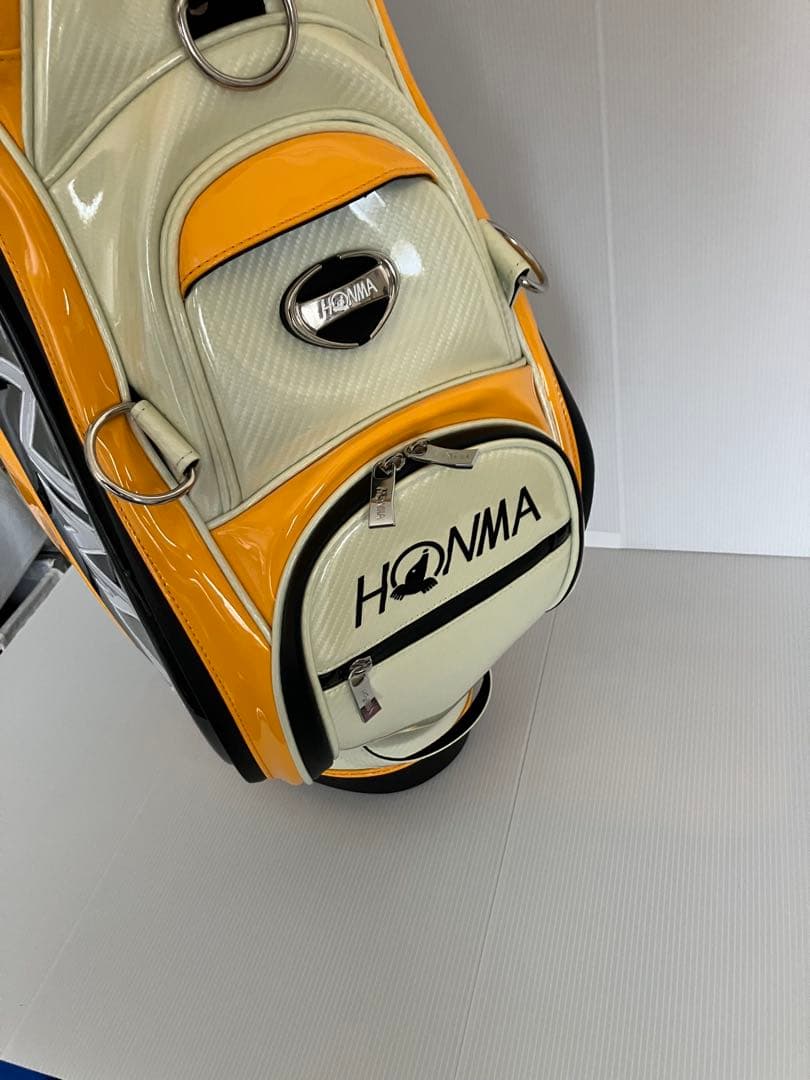 【HONMA】ホンマゴルフ　スタンド式キャディバック　3点式ベルト