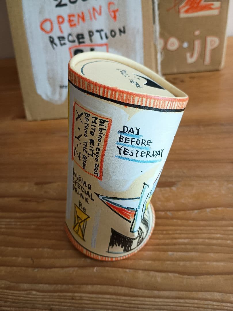 日比野克彦 立体 アート 作品