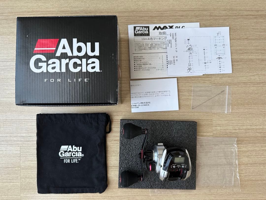 AbuGarcia アブガルシア MAX DLCＨ-Ｌ（左ハンドル） 中古美品