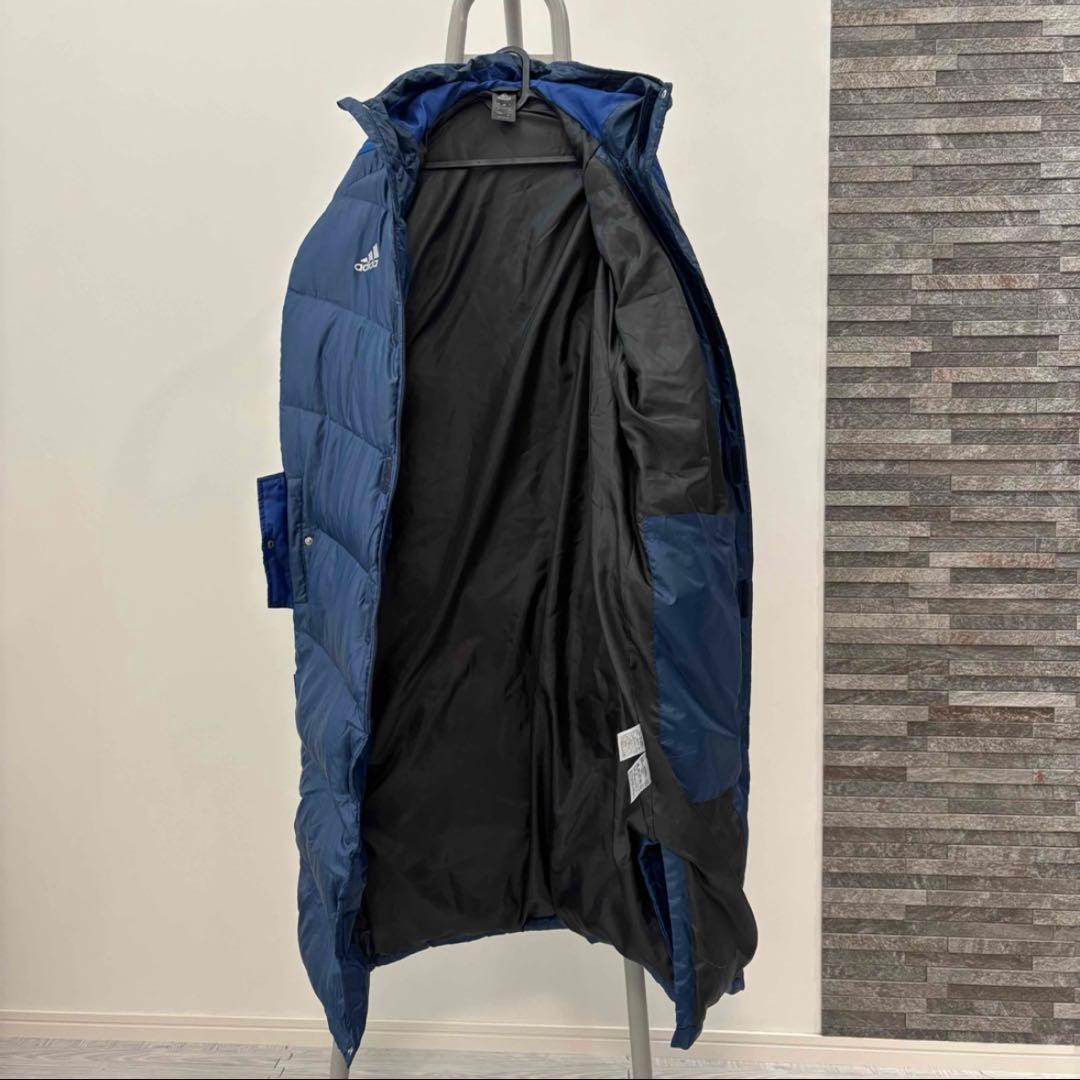 adidas アディダス ベンチコート ダウンコート Oサイズ 大きいサイズ