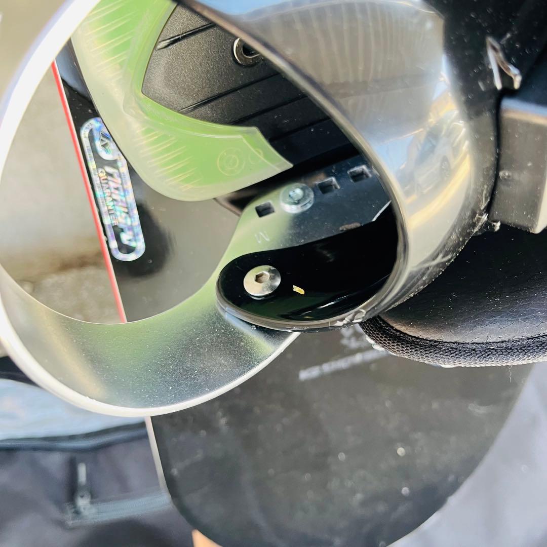 送料込み　K2 スノーボード 150cm ビンディング付 mサイズ　ケース付き