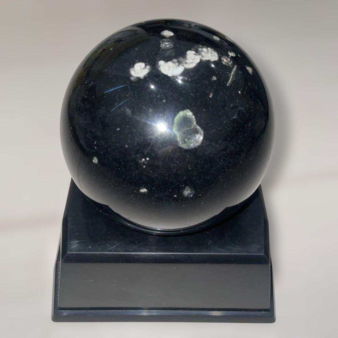 【詳細不明】置物　黒曜石？井上清司？朝日？