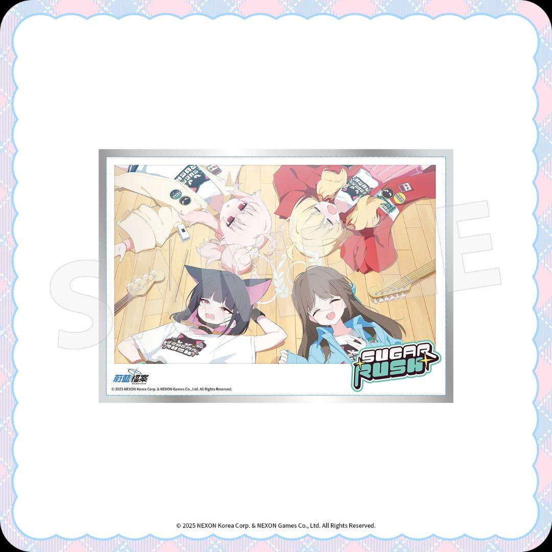 【台湾限定】ブルーアーカイブ 1110 シュガーラッシュ アクリルジオラマ