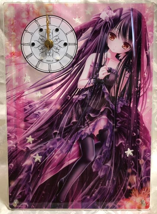 てぃんくる　アクリルクロック