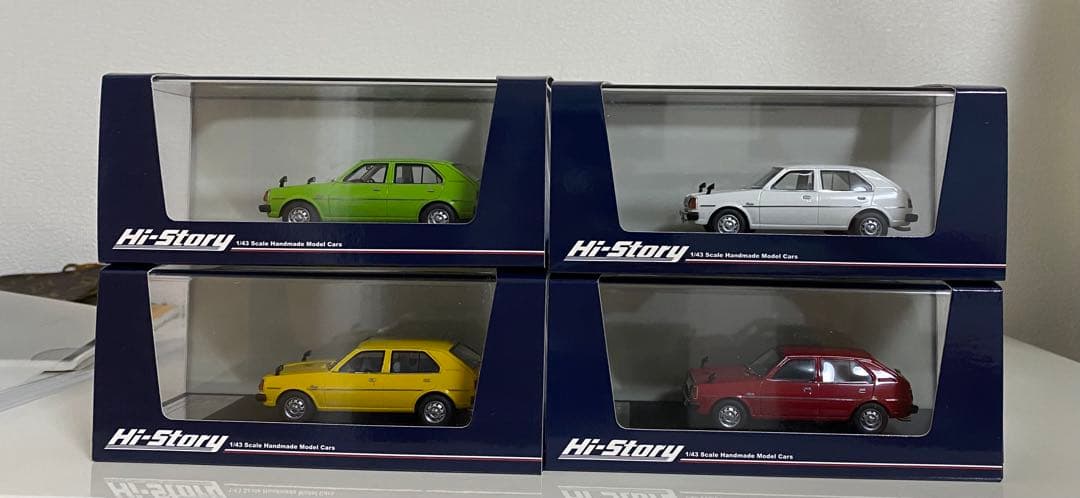【Hi-Story】 MAZDA FAMILIA 4台セット