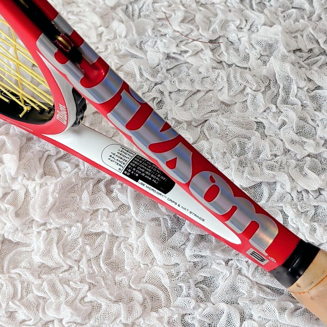 Wilson n code SIX-ONE TOUR 90 グリップ2