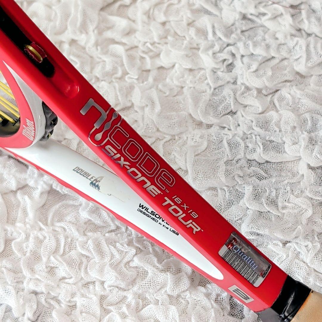 Wilson n code SIX-ONE TOUR 90 グリップ2