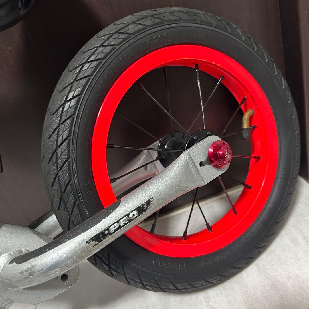 STRIDER PRO バランスバイク シルバー ストライダープロ 交換パーツ付