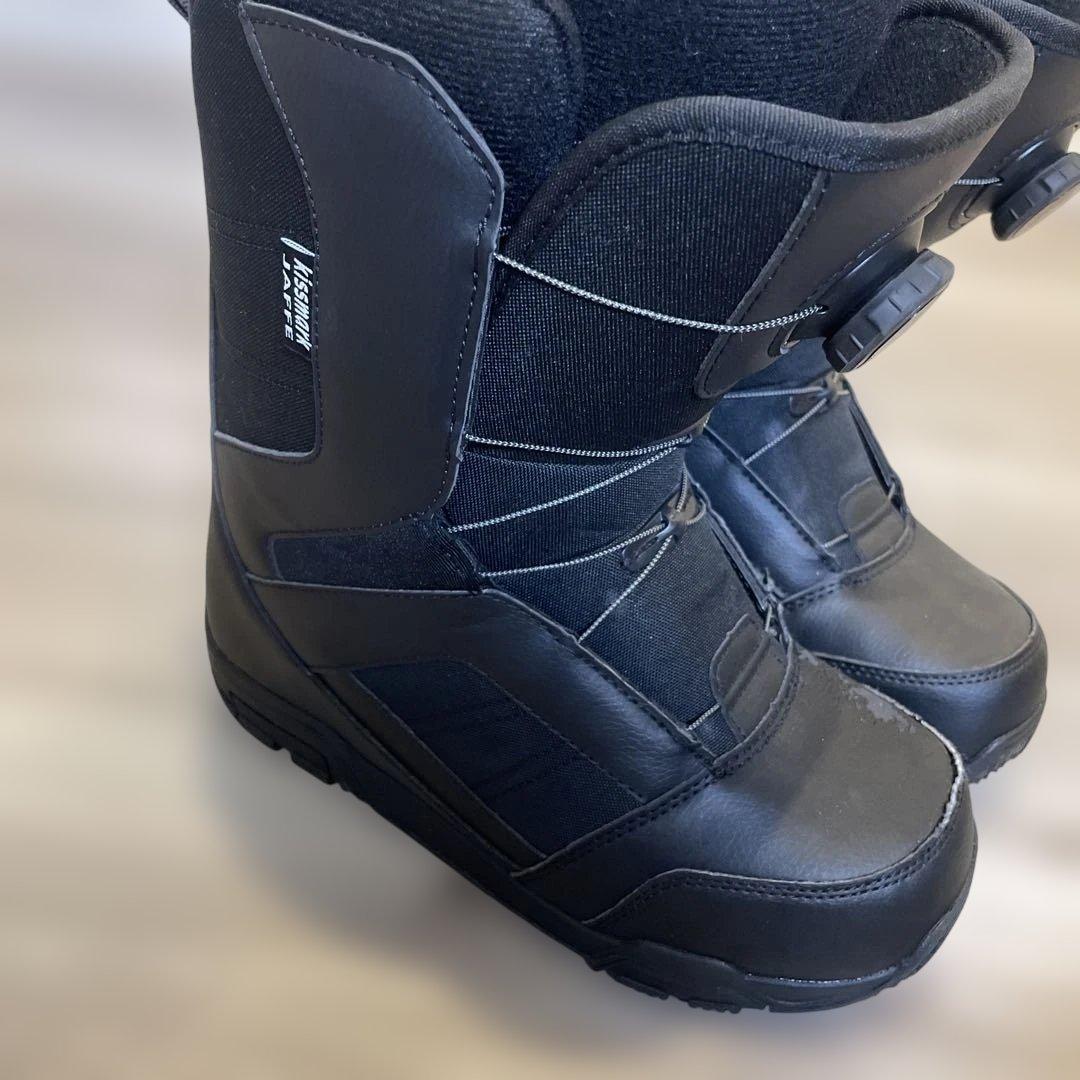 キスマーク 23-24年モデル スノーボード ブーツ スノボ :ブラック 26㌢