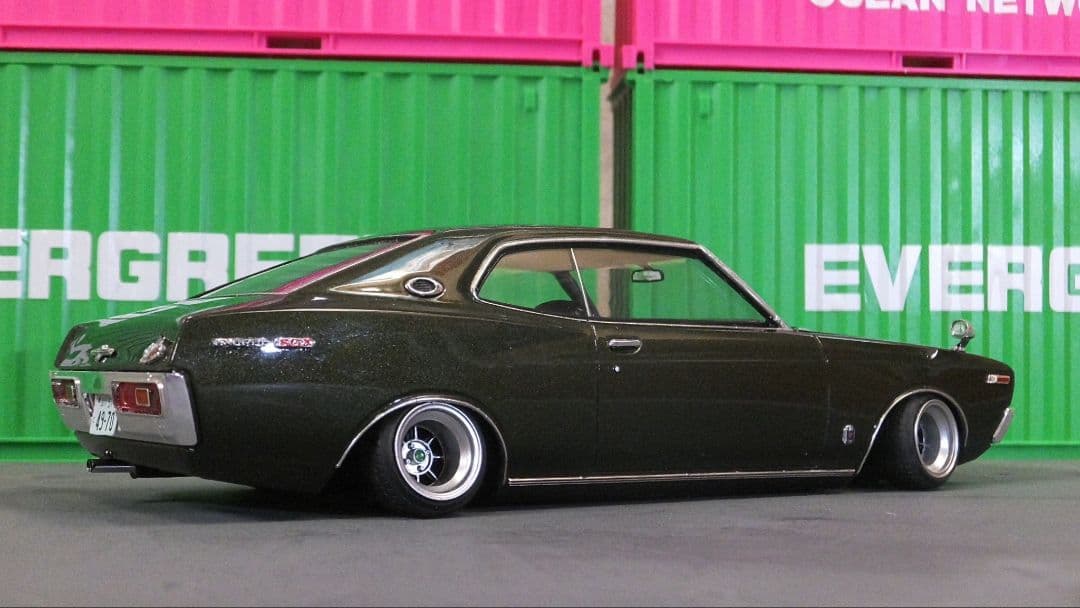 1/24ブタケツ　ローレル SGX　C130 シャコタン　ハヤシレーシング　棺桶