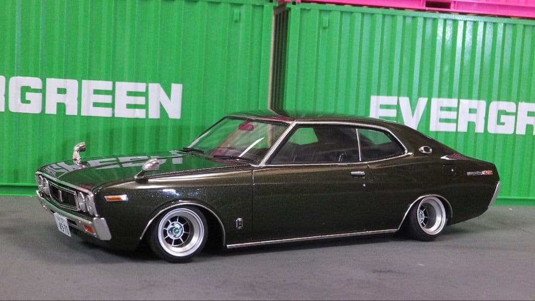 1/24ブタケツ　ローレル SGX　C130 シャコタン　ハヤシレーシング　棺桶