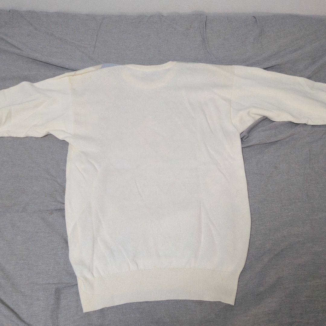 Glenmac アーガイルセーター アイボリー