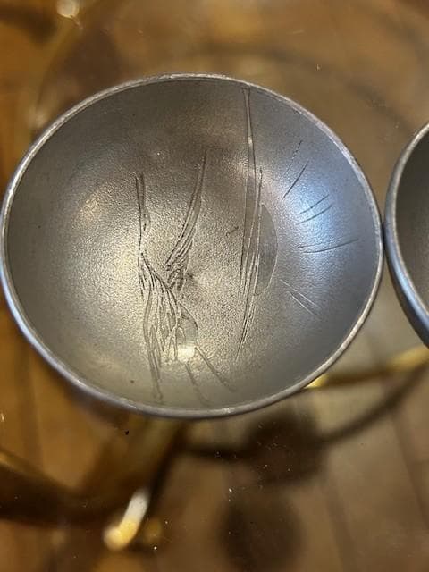 銀杯　5点セット【傷・汚れあり】