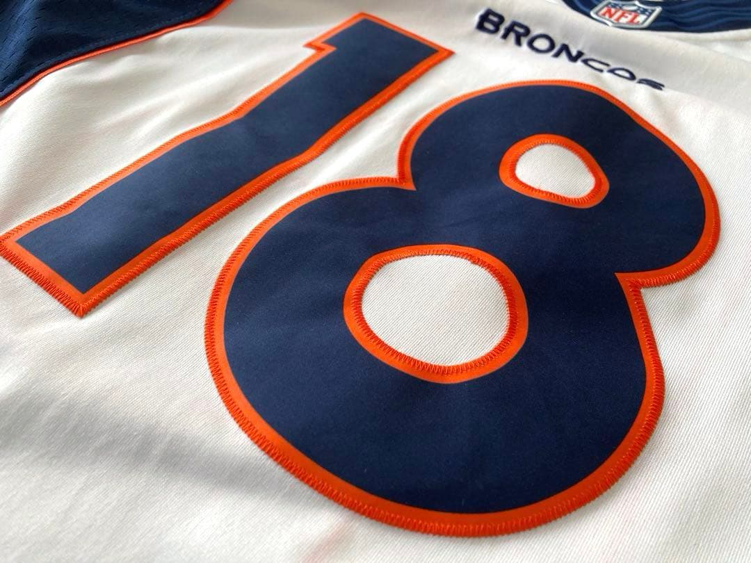 《NIKE NFL》ブロンコス　マニング　アメフト ゲームシャツ　新品未使用　S