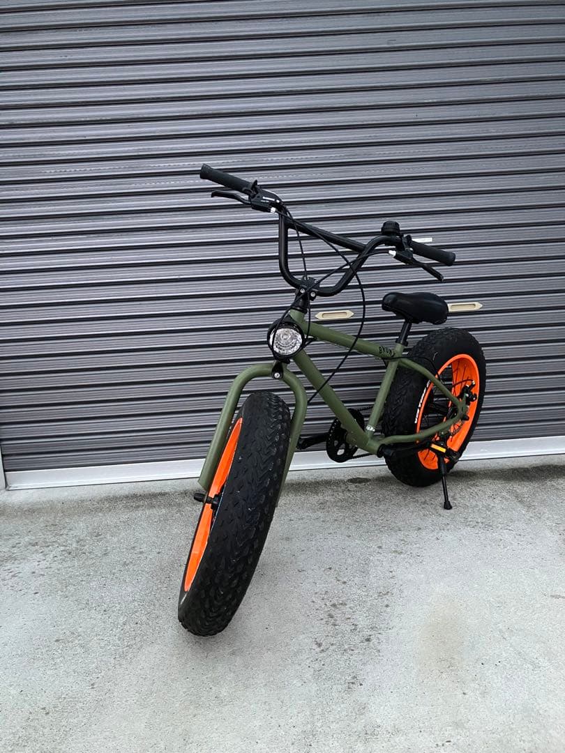 ブロンクス　20インチ　ファットバイク　7段変速