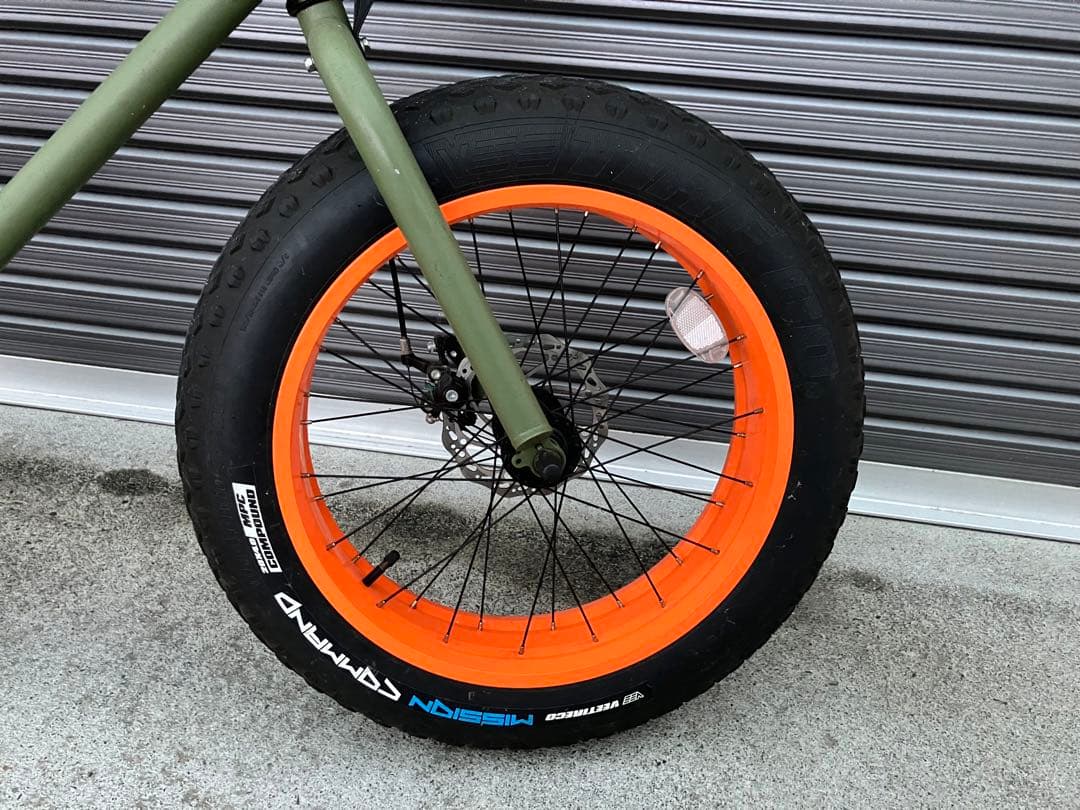 ブロンクス　20インチ　ファットバイク　7段変速