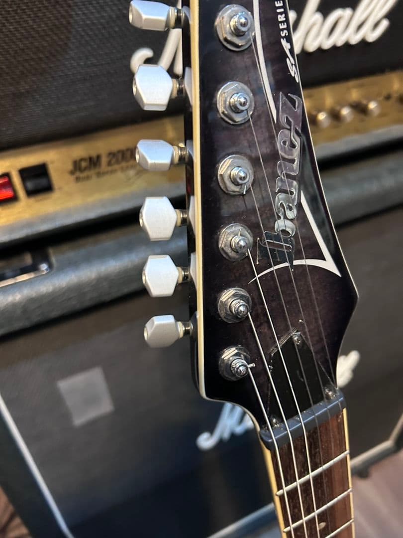 【限定モデル】Ibanezフレイムメイプル エレキギター 24フレット