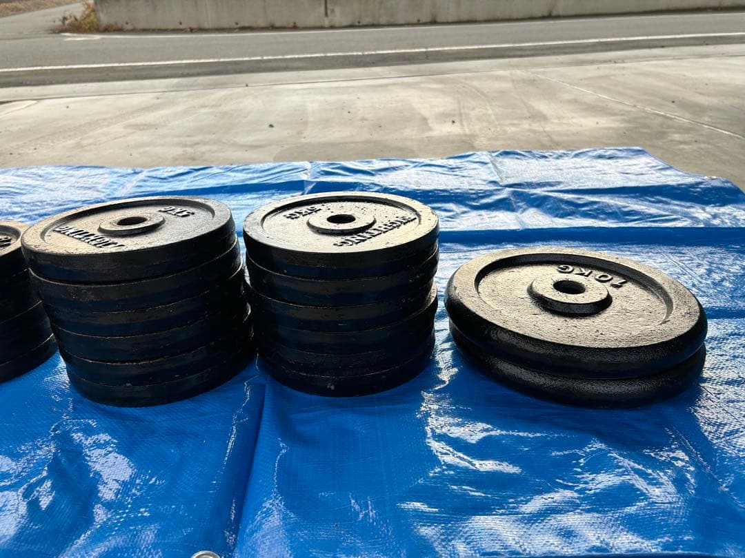 【引き取り限定】ホームジム筋トレ器具一式セット