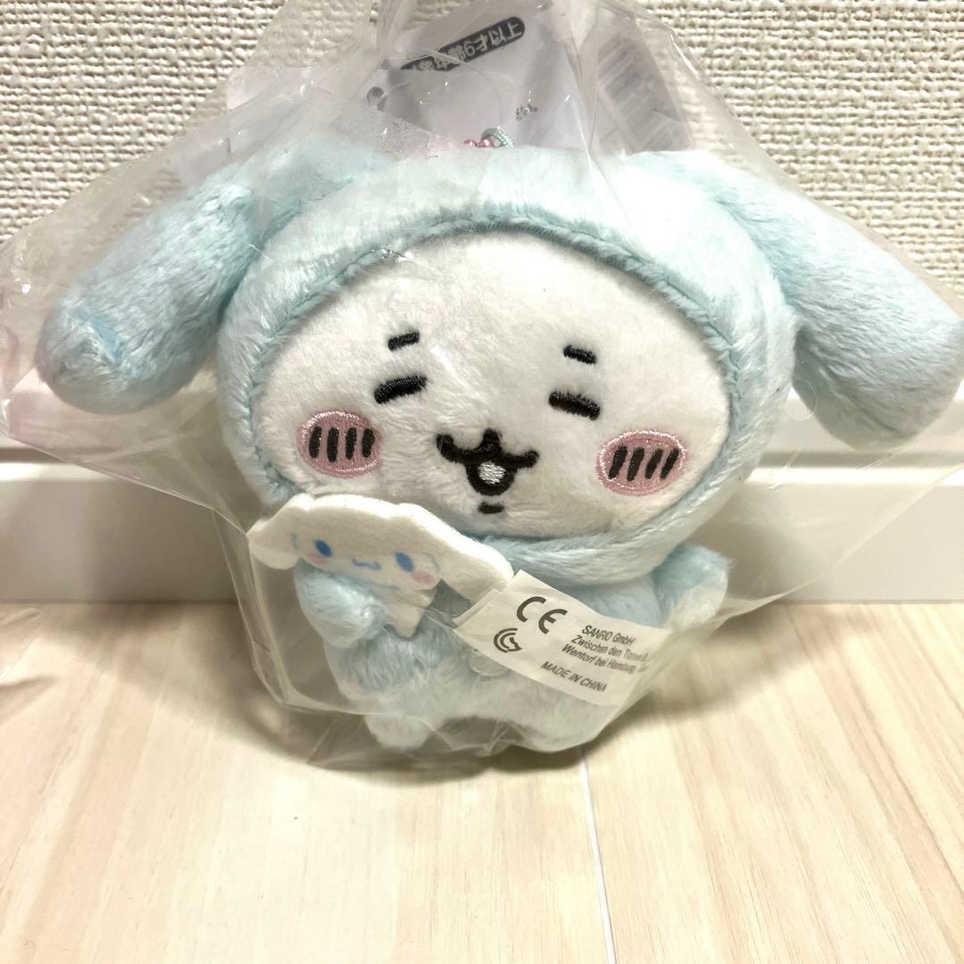 ナガノフレンズ×サンリオキャラクターズ　マスコット　ちいかわ　ハチワレ　うさぎ