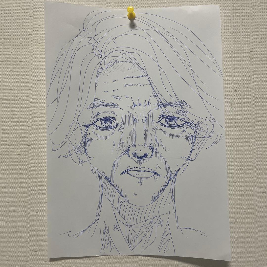 モラハラ野郎の似顔絵