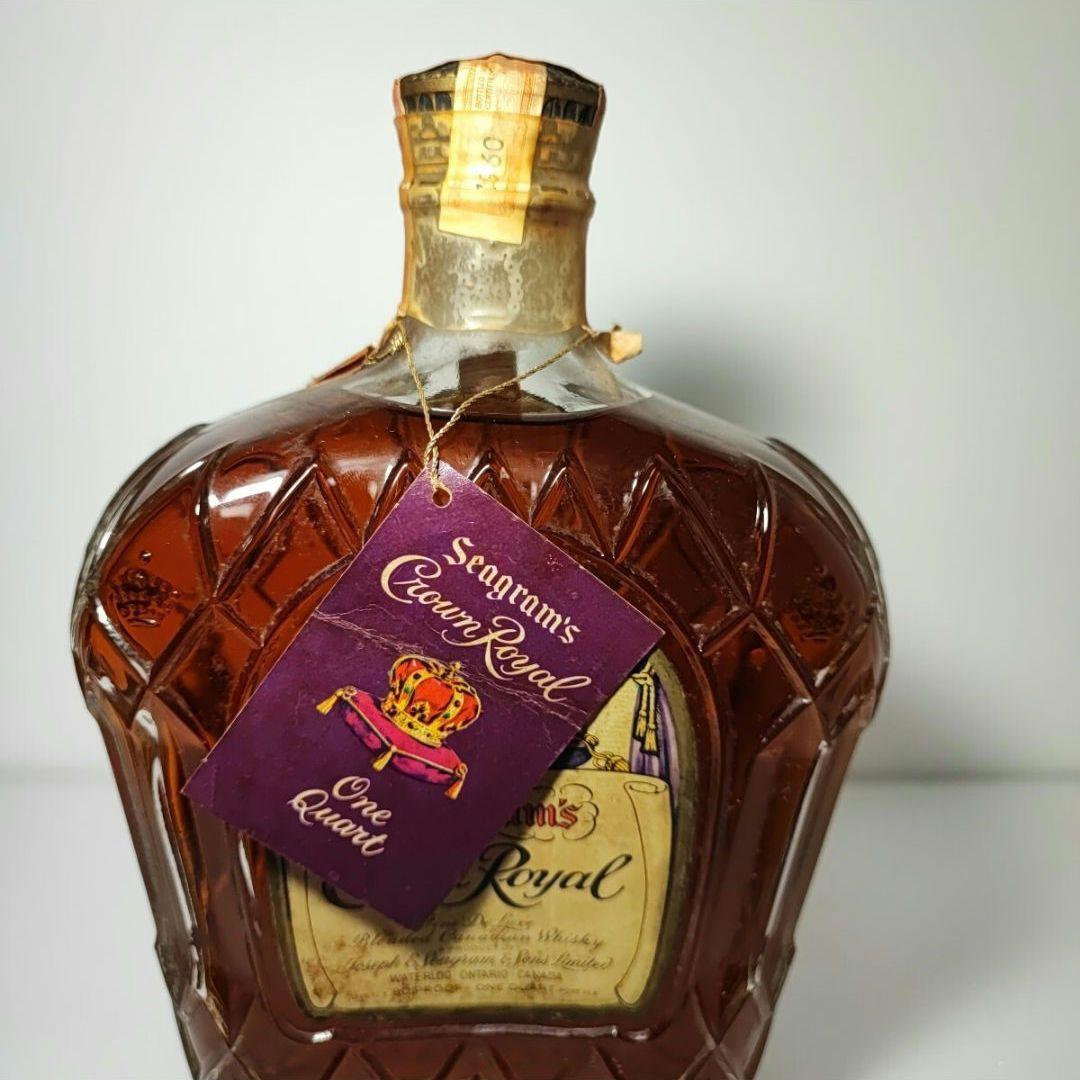 ウイスキー　キングスランサム　ディンプル　クラウンローヤル　関税スタンプ