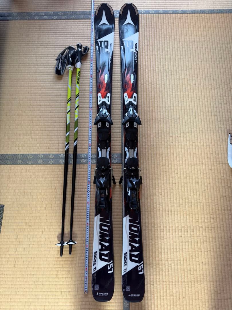 ATOMIC NOMAD オールマウンテンスキー（ポール付き）