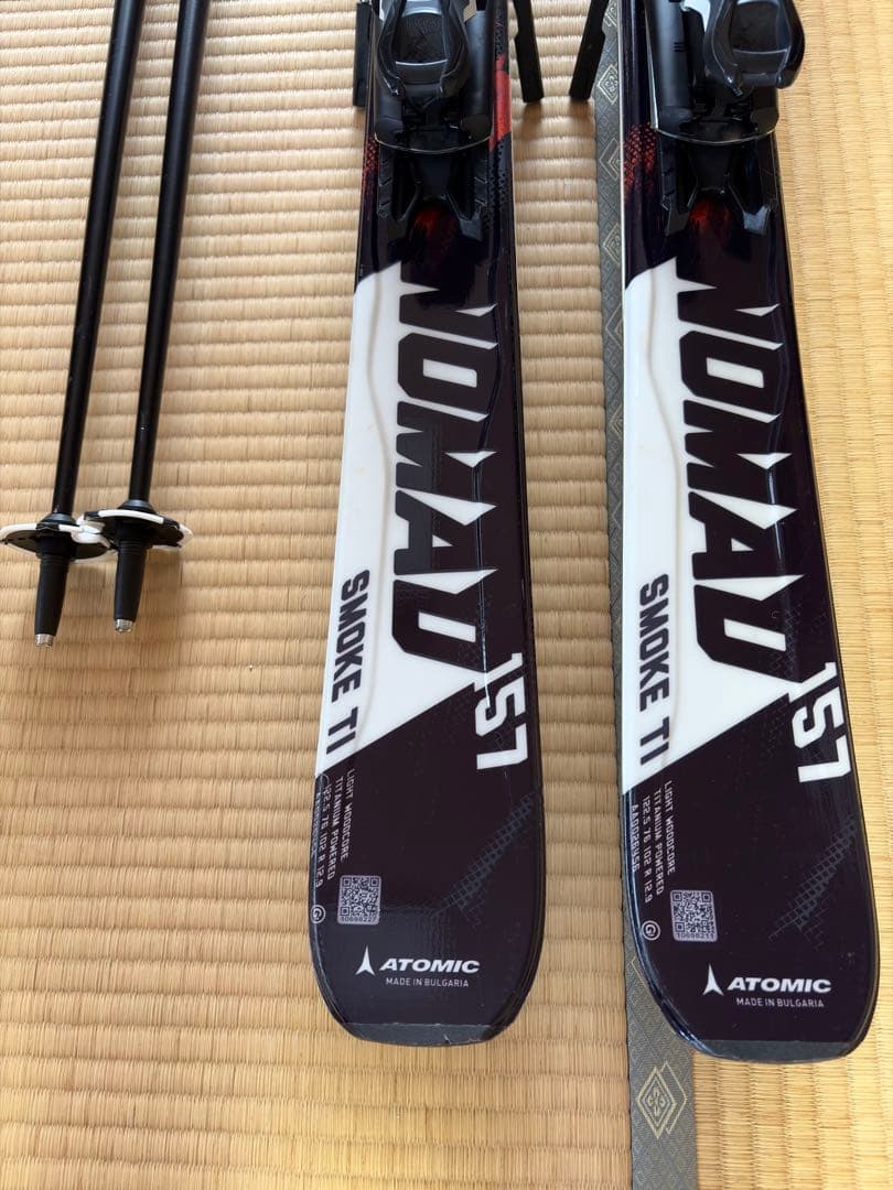 ATOMIC NOMAD オールマウンテンスキー（ポール付き）