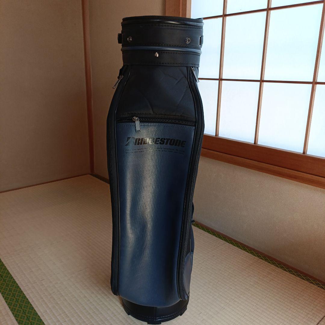 BRIDGESTONE キャディバッグ 青/黒