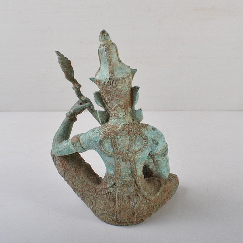 仏教美術　古銅青銅　チベット仏　仏像　置物　C　R6083