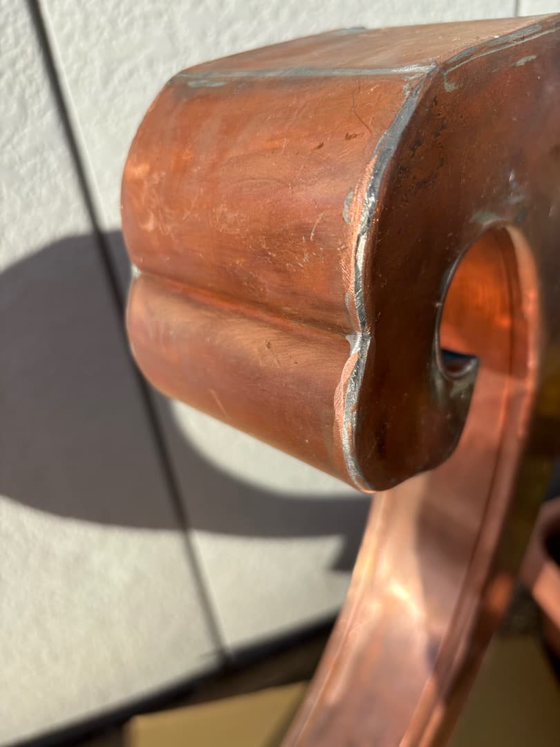 値下げします。 金灯籠　銅製　オリジナル製作品